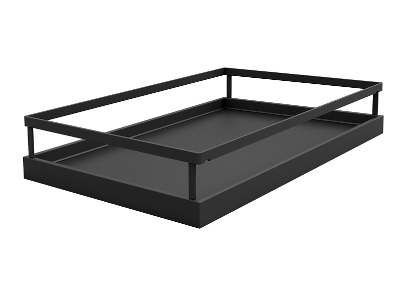 Полка 1 шт, Тандем Соло 600 мм, Арена СТИЛЬ, цвет АНТРАЦИТ