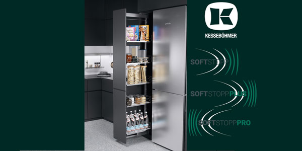 SoftStopp — для плавной остановки, бесшумного закрытия и открытия Kessebohmer в Сургуте