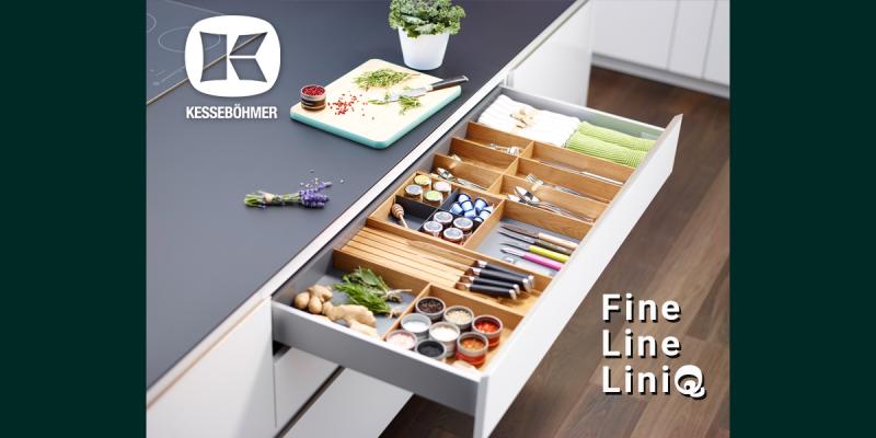 Деревянная гармония в каждом ящике: как FineLine LiniQ превращает хаос в эстетику Kessebohmer в Сургуте