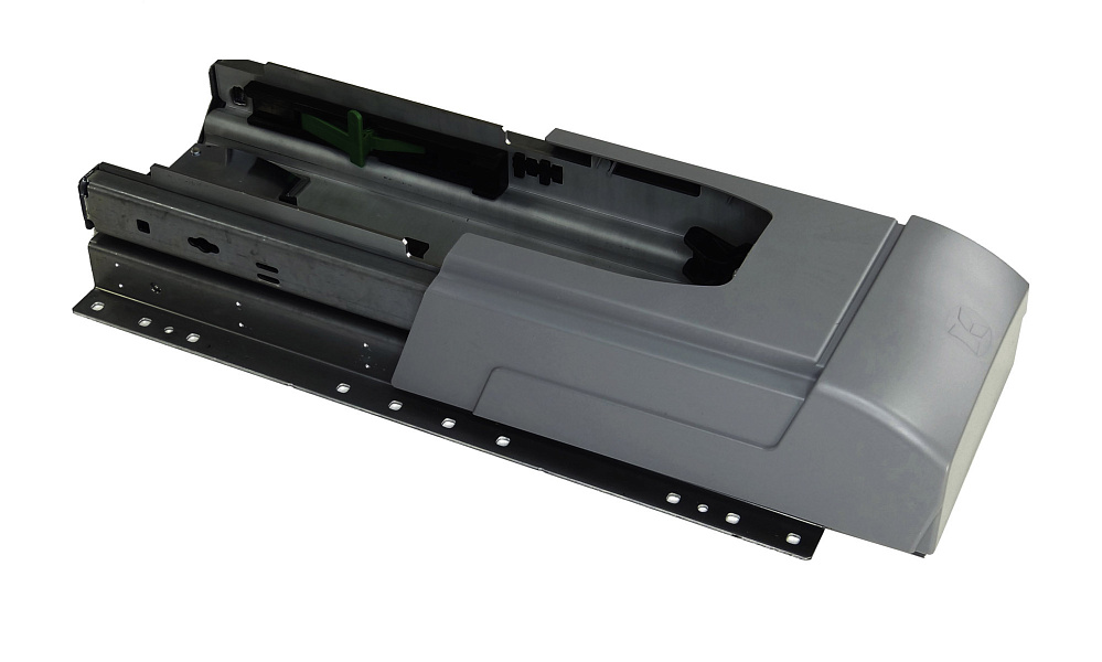 Направляющая нижняя, Конвой Лавидо, 1 шт+двойной доводчик, цвет АНТРАЦИТ