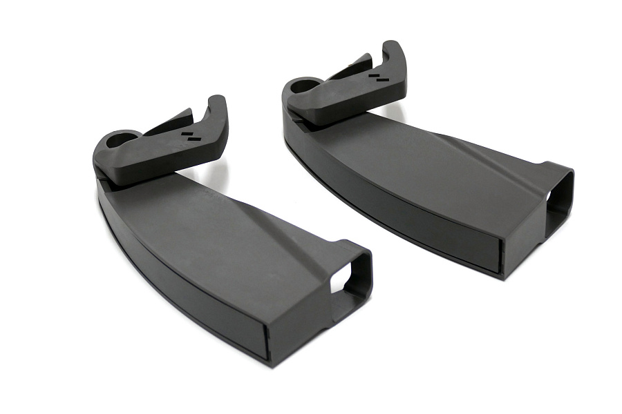 Амортизатор полки левый 1 уп (2 шт), Леманс, цвет АНТРАЦИТ Kessebohmer | официальный магазин