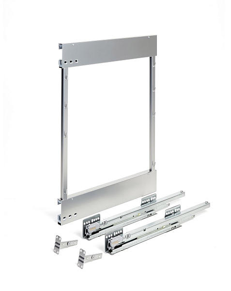 Комплект установочный правый, Комфорт II, H 654, Рама 630 мм + направляющие + крепления, цвет ТИТАН