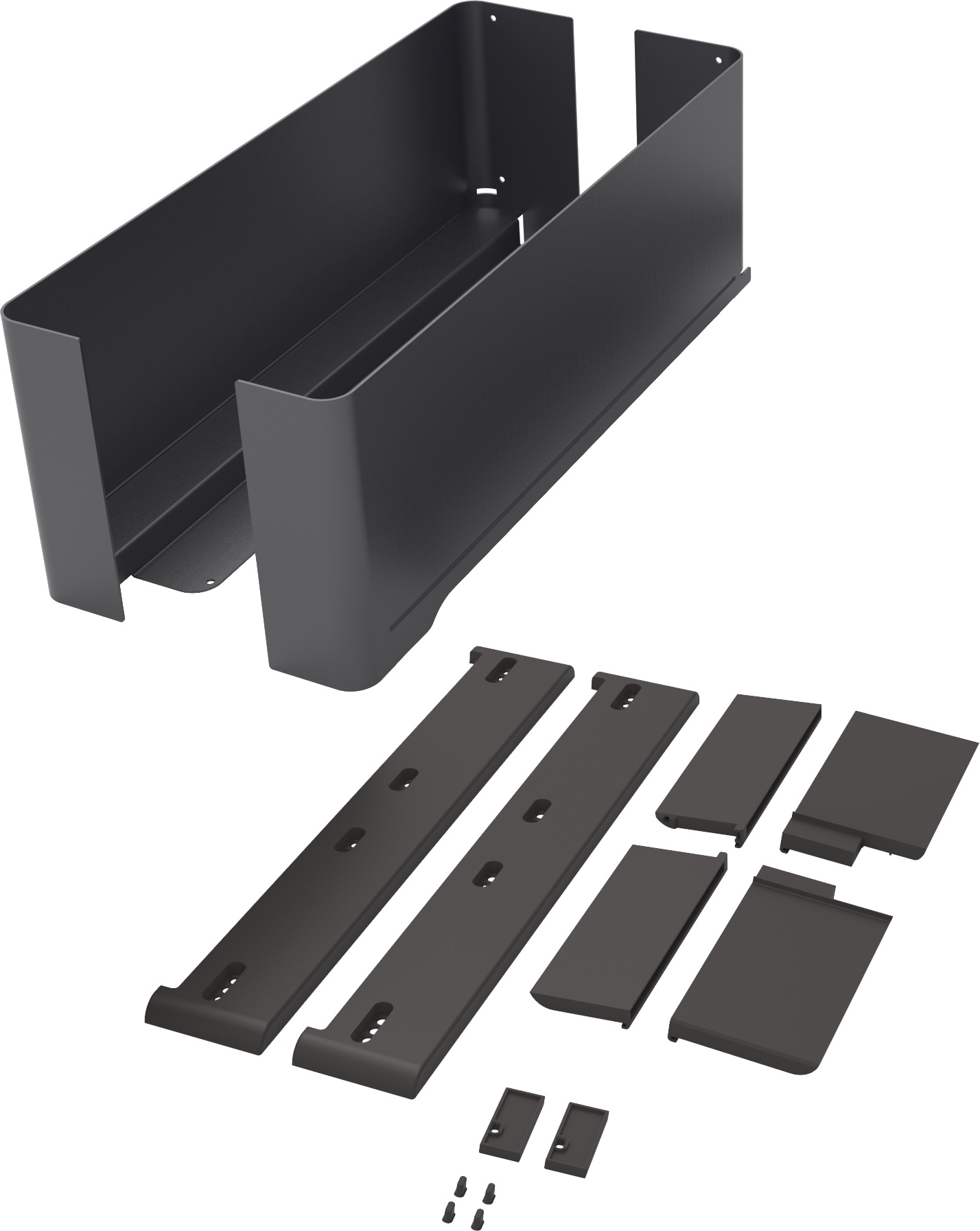 Полка внутренняя выдвижная 320 мм Конеро H 168 без дна, передней и задней стенок Kessebohmer | официальный магазин