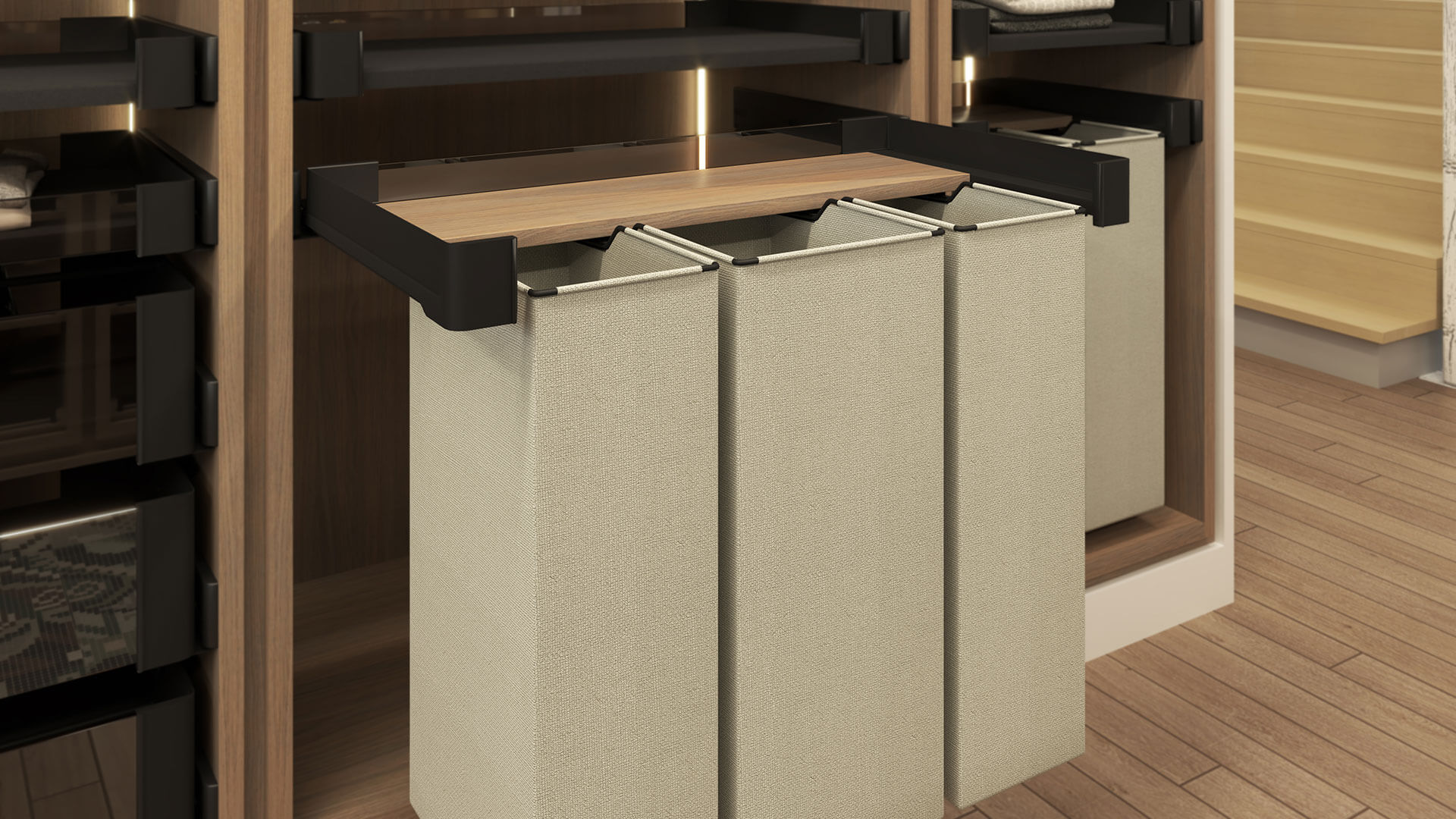 Мешок для белья выдвижной CONERO КОНЕРО Kessebohmer | официальный магазин